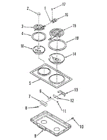 Opt Elec Coil Module Kit 49381C0 / 49388C0 / 49380C0 parts for Kenmore Range 911.48781C1 (91148781C1, 911 48781C1) from AppliancePartsPros.com