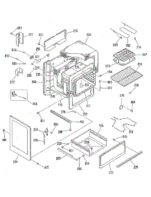 Body Section parts for Kenmore Range 911.9119182 (9119119182, 911 9119182) from AppliancePartsPros.com