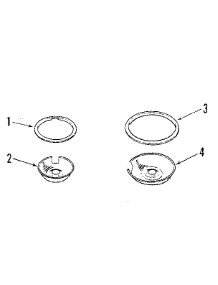 Optional Porcelain Pan And Chrome Ring Kit No. 8068410 parts for Kenmore Range 911.6008911 (9116008911, 911 6008911) from AppliancePartsPros.com