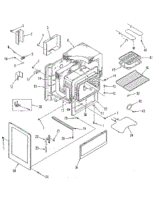Body Section parts for Kenmore Range 911.6008911 (9116008911, 911 6008911) from AppliancePartsPros.com