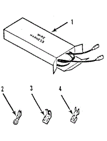 Wire Harnesses And Components parts for Kenmore Range 911.6008910 (9116008910, 911 6008910) from AppliancePartsPros.com