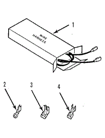 Wire Harnesses And Components parts for Kenmore Range 911.48781C2 (91148781C2, 911 48781C2) from AppliancePartsPros.com