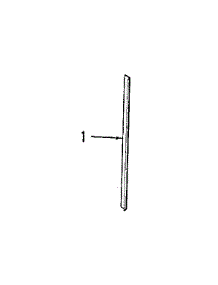 Opt Vert Trim Extension 8078690 parts for Kenmore Range 911.48781C2 (91148781C2, 911 48781C2) from AppliancePartsPros.com