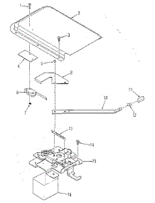 Door Lock Section parts for Kenmore Range 911.6018911 (9116018911, 911 6018911) from AppliancePartsPros.com