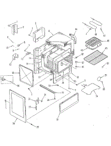 Body Section parts for Kenmore Range 911.6018911 (9116018911, 911 6018911) from AppliancePartsPros.com