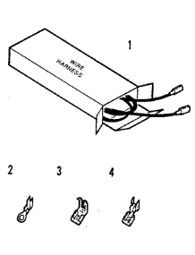 Wire Harnesses And Components parts for Kenmore Range 911.6018911 (9116018911, 911 6018911) from AppliancePartsPros.com