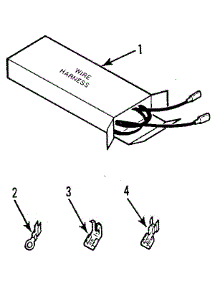 Wire Harnesses And Components parts for Kenmore Range 911.6248811 (9116248811, 911 6248811) from AppliancePartsPros.com