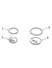 Optional Porcelain Pan And Chrome Ring Kit No. 8068410 parts for Kenmore Range 911.6248811 (9116248811, 911 6248811) from AppliancePartsPros.com