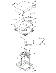 Door Lock Section parts for Kenmore Range 911.7340190 (9117340190, 911 7340190) from AppliancePartsPros.com