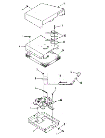 Door Lock Section parts for Kenmore Range 911.6128910 (9116128910, 911 6128910) from AppliancePartsPros.com