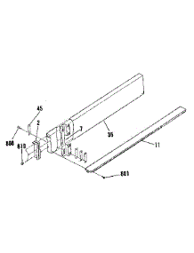 Opt Backsplash 8059090 parts for Kenmore Range 911.4678892 (9114678892, 911 4678892) from AppliancePartsPros.com