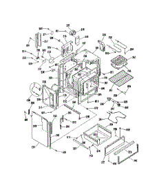 Body Section parts for Kenmore Range 911.4678892 (9114678892, 911 4678892) from AppliancePartsPros.com