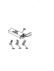 Wire Harnesses And Components parts for Kenmore Range 911.94378690 (91194378690, 911 94378690) from AppliancePartsPros.com