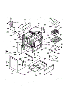 Body Section parts for Kenmore Range 911.63265690 (91163265690, 911 63265690) from AppliancePartsPros.com