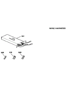 Wire Harness parts for Kenmore Range 911.4672990 (9114672990, 911 4672990) from AppliancePartsPros.com