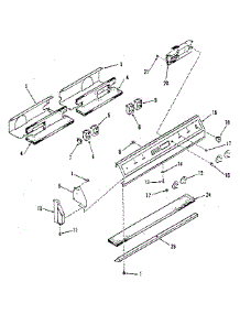 Control Section parts for Kenmore Range 911.4548812 (9114548812, 911 4548812) from AppliancePartsPros.com