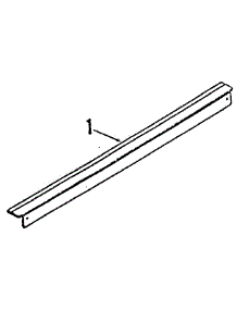 Opt. Rear Main Top Filler 8028790 parts for Kenmore Range 911.4648891 (9114648891, 911 4648891) from AppliancePartsPros.com