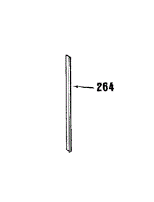 Opt Vert Trim Extension 8078690 parts for Kenmore Range 911.4632090 (9114632090, 911 4632090) from AppliancePartsPros.com