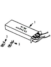 Wire Harness And Components parts for Kenmore Range 911.4548813 (9114548813, 911 4548813) from AppliancePartsPros.com