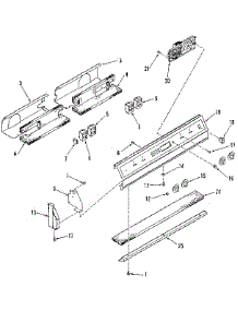 Control Section parts for Kenmore Range 911.4548813 (9114548813, 911 4548813) from AppliancePartsPros.com