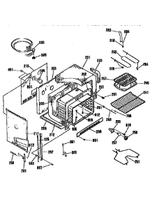 Body Section parts for Kenmore Range 911.4554590 (9114554590, 911 4554590) from AppliancePartsPros.com