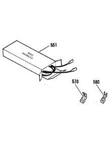 Wire Harnesses parts for Kenmore Range 911.3631990 (9113631990, 911 3631990) from AppliancePartsPros.com