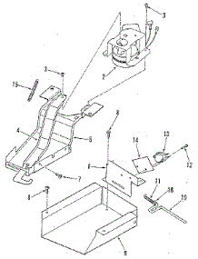 Door Lock Section parts for Kenmore Range 911.3678811 (9113678811, 911 3678811) from AppliancePartsPros.com