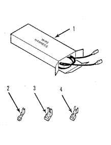 Wire Harness And Components parts for Kenmore Range 911.3638811 (9113638811, 911 3638811) from AppliancePartsPros.com