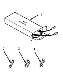 Wire Harnesses And Options parts for Kenmore Range 911.3548813 (9113548813, 911 3548813) from AppliancePartsPros.com