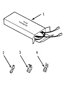 Wire Harness And Options parts for Kenmore Range 911.3658814 (9113658814, 911 3658814) from AppliancePartsPros.com