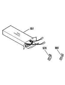 Wire Harnesses / Options parts for Kenmore Range 911.3618811 (9113618811, 911 3618811) from AppliancePartsPros.com