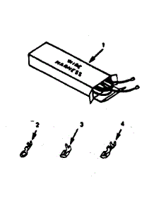 Wire Harnesses And Options parts for Kenmore Range 911.3548810 (9113548810, 911 3548810) from AppliancePartsPros.com