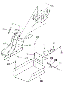 Door Lock Section parts for Kenmore Range 911.3678812 (9113678812, 911 3678812) from AppliancePartsPros.com