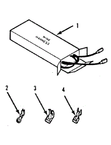 Wire Harness And Options parts for Kenmore Range 911.3658813 (9113658813, 911 3658813) from AppliancePartsPros.com
