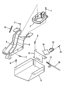Door Lock Section parts for Kenmore Range 911.3658813 (9113658813, 911 3658813) from AppliancePartsPros.com