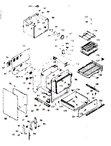 Body Section parts for Kenmore Range 103.9377365 (1039377365, 103 9377365) from AppliancePartsPros.com