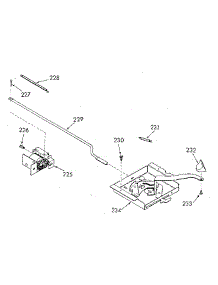 Power Lock Section parts for Kenmore Range 103.9387613 (1039387613, 103 9387613) from AppliancePartsPros.com