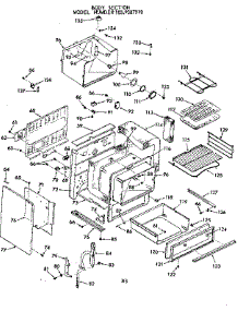Body Section parts for Kenmore Range 103.9387910 (1039387910, 103 9387910) from AppliancePartsPros.com