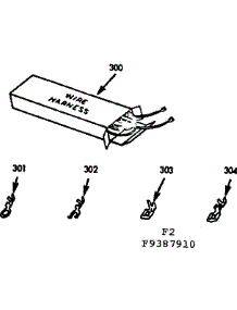 Wire Harnesses And Components parts for Kenmore Range 103.9387910 (1039387910, 103 9387910) from AppliancePartsPros.com