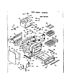Body Section parts for Kenmore Range 103.9387914 (1039387914, 103 9387914) from AppliancePartsPros.com