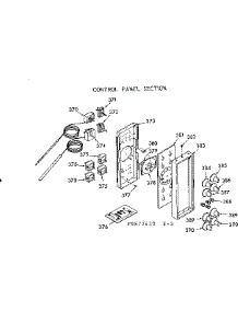 Control Panel Section parts for Kenmore Range 103.9877420 (1039877420, 103 9877420) from AppliancePartsPros.com