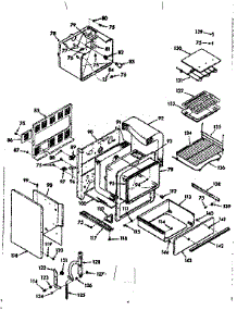Body Section parts for Kenmore Range 103.9367311 (1039367311, 103 9367311) from AppliancePartsPros.com