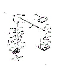 Power Lock Section parts for Kenmore Range 103.8357210 (1038357210, 103 8357210) from AppliancePartsPros.com