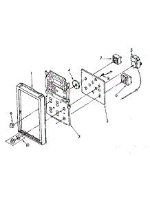 Control Components parts for Kenmore Range 995.58 / 1988 (99558 / 1988, 995 58 / 1988) from AppliancePartsPros.com
