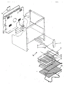 Oven parts for Kenmore Range 995.51 / 1988 (99551 / 1988, 995 51 / 1988) from AppliancePartsPros.com