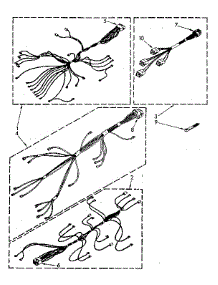 Wiring Harness parts for Kenmore Range 995.51 / 1988 (99551 / 1988, 995 51 / 1988) from AppliancePartsPros.com