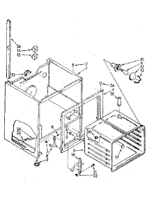 Oven parts for Kenmore Range 995.51 / 1988 (99551 / 1988, 995 51 / 1988) from AppliancePartsPros.com