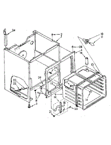 Oven parts for Kenmore Range 995.21 / 1988 (99521 / 1988, 995 21 / 1988) from AppliancePartsPros.com