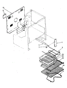 Oven parts for Kenmore Range 995.31 / 1988 (99531 / 1988, 995 31 / 1988) from AppliancePartsPros.com