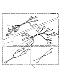 Wiring Harness parts for Kenmore Range 995.28 / 1988 (99528 / 1988, 995 28 / 1988) from AppliancePartsPros.com